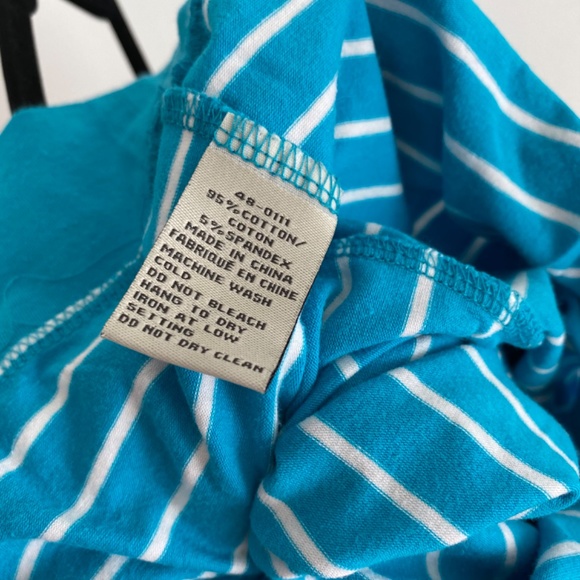 Garage blue halter top - Picture 5 of 5